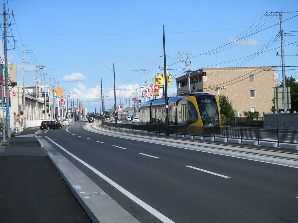 宇都宮LRT道路設計